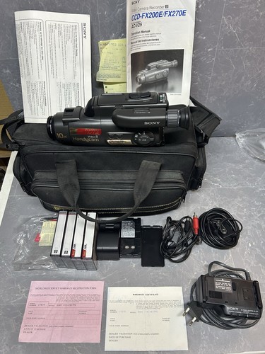 Sony ccd fx270e video8 - sony, ccd-fx270e