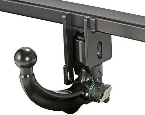 Towbar with detachable - , ball