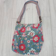 Cath Kidston Velvet Crossbody Bag Large Multicolour Floral 