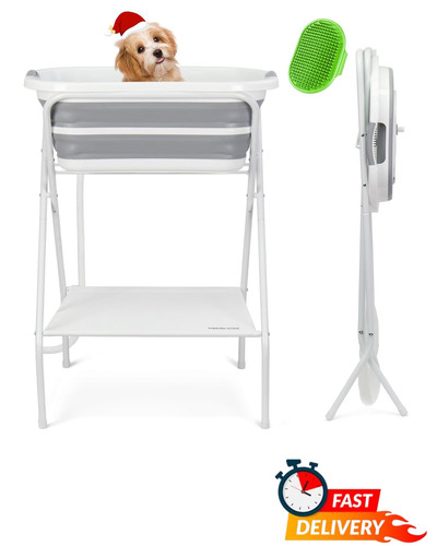 Elevated dog bath - in, tub