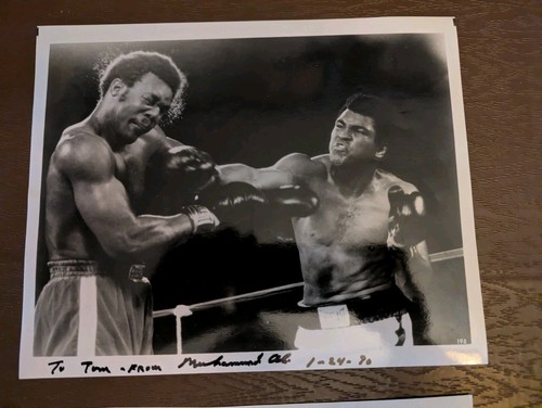 Muhammad ali signed foreman - ali,