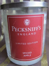 PECKSNIFFS Scented Lidded Jar Candle SPICED APPLE Limited Edition Christmas 100g