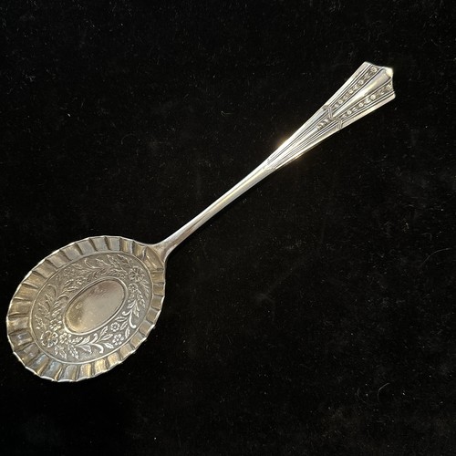 Antique silver plate serving - silver,