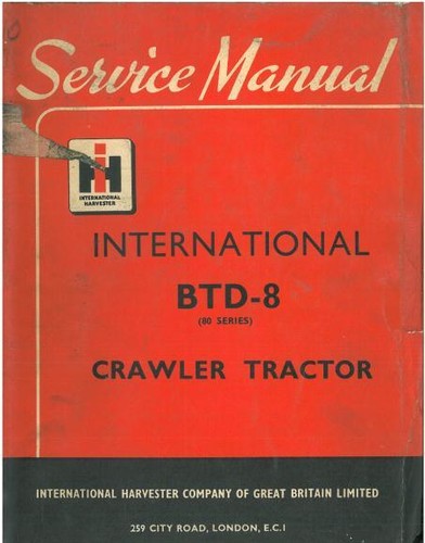 International crawler tractor - international,