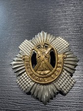 Royal Scots Cap Badge  Bi