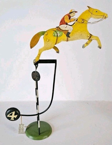 Metal hand painted vintage - hand,