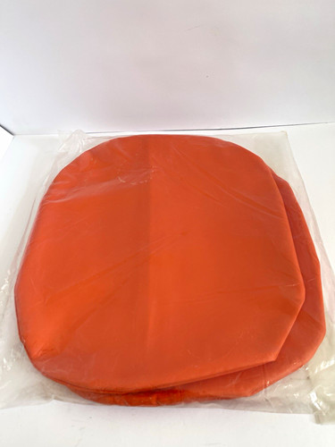 Set orange tulip chair - of, 6