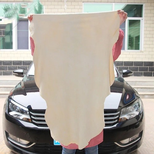 Natural chamois large leather - natural,