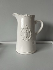 Cream Ceramic Vase/Jug with