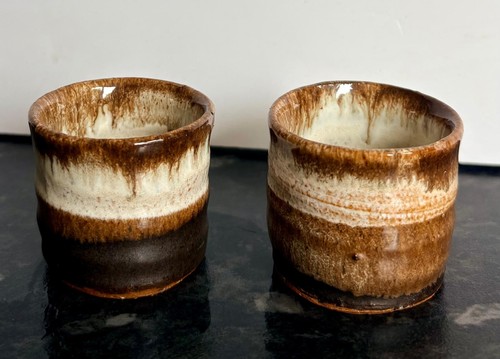 Vintage glazed stoneware