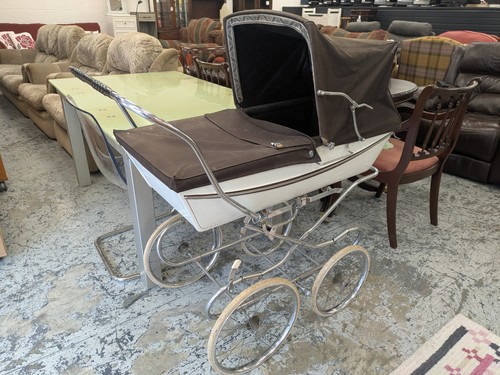 Vintage silver cross coach - vintage,