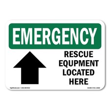 Rescue Equipment Located Here