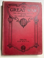 The Great War Vol 3 Standard History Of The All-Europe Conflict H W Wilson 1914