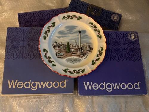 Wedgewood christmas plates - christmas,