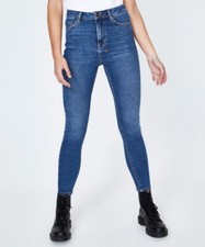 Ksubi L40109 Womens Blue Hi N Wasted Skinny Jeans Size 25