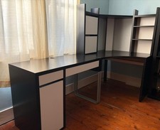 IKEA Micke Dark Wood Computer