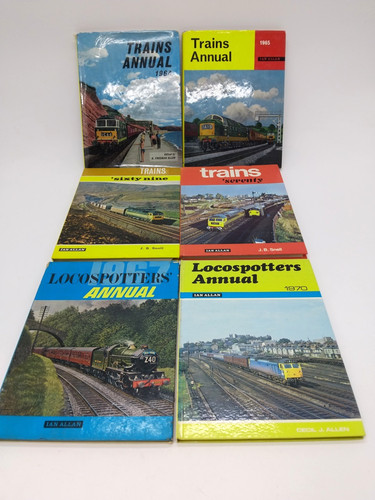 Bundle books trains - bundle, x6