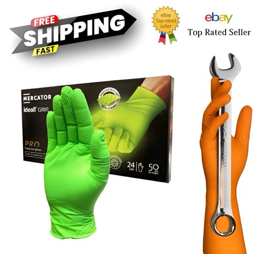 Mercator grip nitrile gloves - grip,