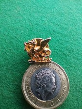 Vintage Small Gold Tone East