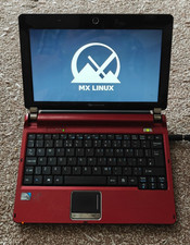 Packard Bell Dot S 10'' Laptop Netbook Linux Webcam Office SSD 4h+ Batt Cheap