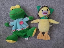 Bundle Of Fisher Price Wonder Pets Ming Ming Duck Toy and Frog Backpack