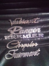 Vintage Car Badge Collection