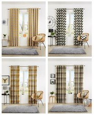 Eyelet Curtain Pairs Fully