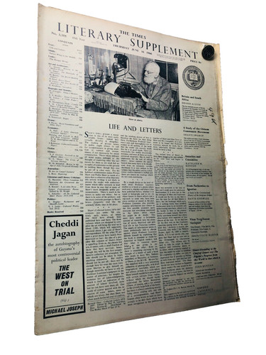 Newspaper the times - the, literary