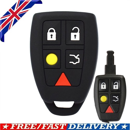 Buttons silicone key fob - key,