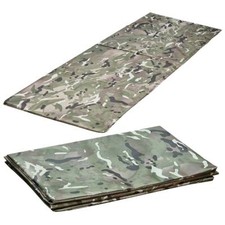 British Army MTP Camping Sleeping Mat Mattress Folding Bed Military Camouflage