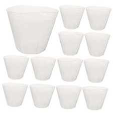 Clear Plastic Flower Pot