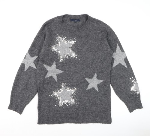 Next women grey - sequin, star