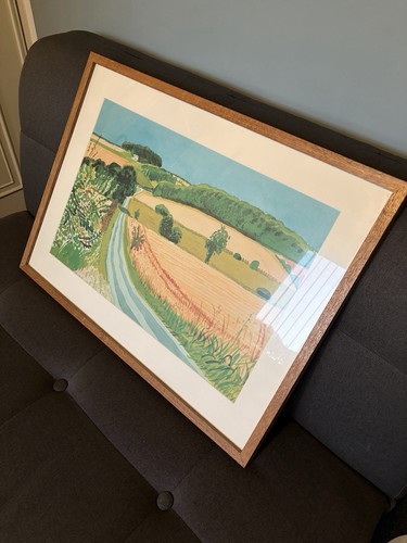 David hockney framed yorkshire - framed,