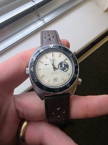 Vintage 1970s heuer autavia - 1970s,