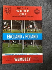 Vintage 1973 Wembley World Cup