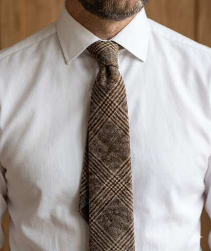 100 wool neck tie tweed - 100%,