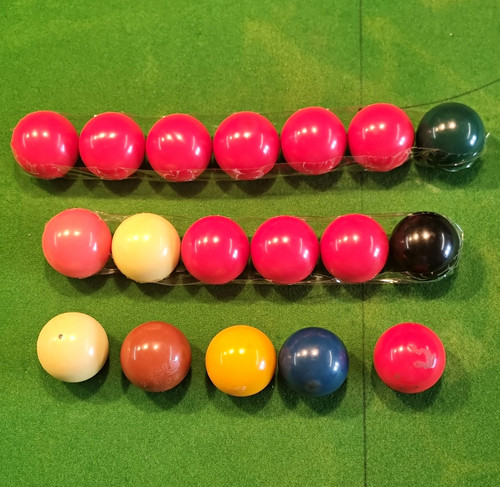 Small snooker balls set - snooker,