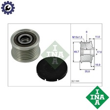 ALTERNATOR FREEWHEEL CLUTCH 535 0016 10 FOR MERCEDES-BENZ C-CLASS/T-Model CLK