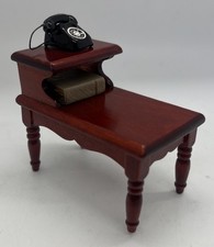 Dolls house telephone table