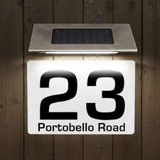 Personalised Solar Powered LED