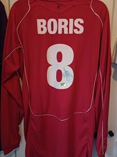 Match Worn UNICEF England Football Shirt! Worn and signed by Boris Johnson! 