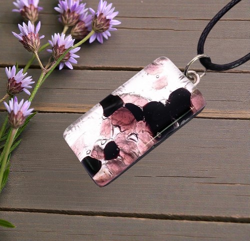 Murano glass pendant necklace - murano,