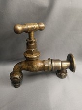 BRASS GARDEN TAP, RECLAIMED &