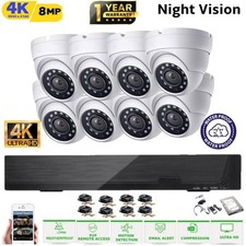 CCTV Camera System HD 8MP