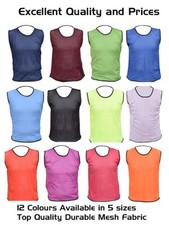 Football bibs Training bibs sports Football Rugby Hockey Cricket 1,5,7,10,15,20