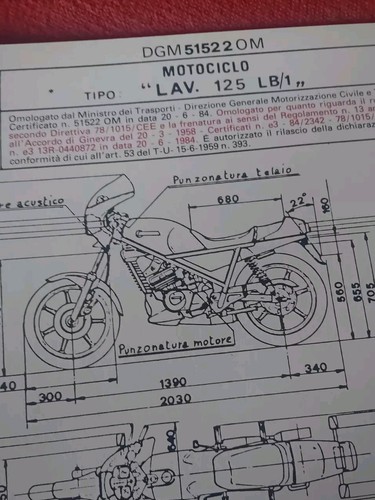 Laverda zundapp 125 1984 - laverda, lb/1