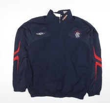 Umbro Men's Blue Windbreaker