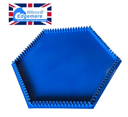 Meter hexagon water tray - water,