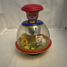 Vintage Battat Push and Spin Toy.