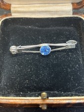 Art Deco Style Silver Tone Bar